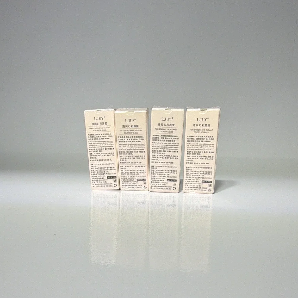 LJUY Lip Gloss Shine Liquid Transparent Radiant Colors 1pc (SHADE 3)